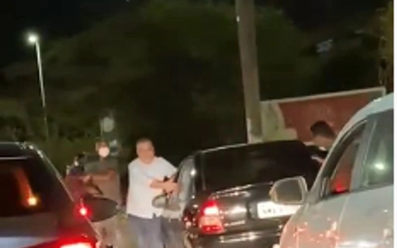 Alfredo Gaspar em vídeo que viralizou