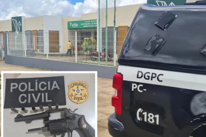Suspeito que invadiu creche em São Miguel dos Campos é autuado por porte de arma e ameaça