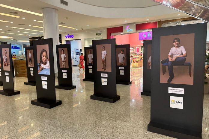 Mês do Autismo: Parque Shopping sedia a exposição “O Autismo Não tem Cara”