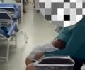 Superlotada, Maternidade Santa Mônica mantém bebê há três dias em corredor, no colo da avó; veja vídeo