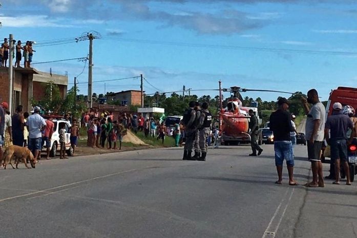 Atentado aconteceu às margens da AL-101 Norte.