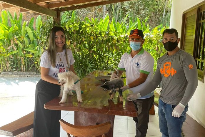Vacinação Antirrábica inicia casa a casa em Santana do Mundaú