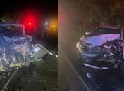 Idoso morre após colisão frontal entre dois carros na AL-130; veja imagens
