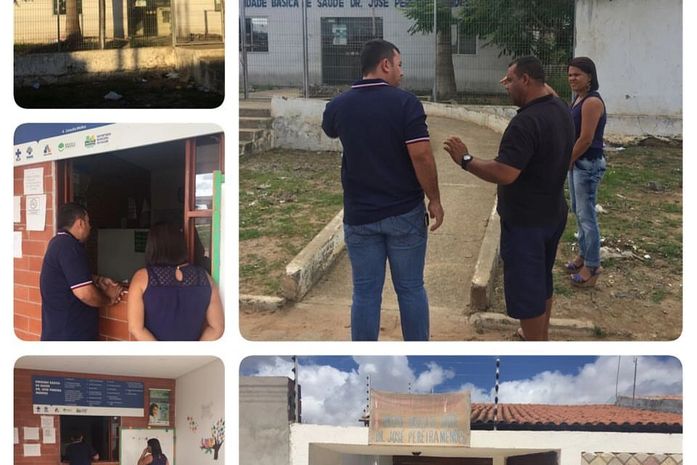 vereador visita locais em Arapiraca