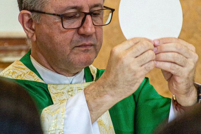 Padre Lídio José Tenório Torres toma posse como novo pároco administrador da Paróquia Santa Luzia de Siracusa, em União dos Palmares