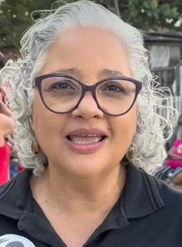 Lenilda Luna denuncia assédio e violência política de gênero durante panfletagem em Maceió 