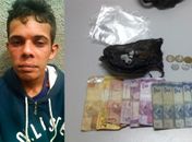 Rafael Fernandes, acusado de homicídio, foi preso com droga