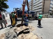 BRK é autuada por ligação clandestina de esgoto na Ponta Verde 