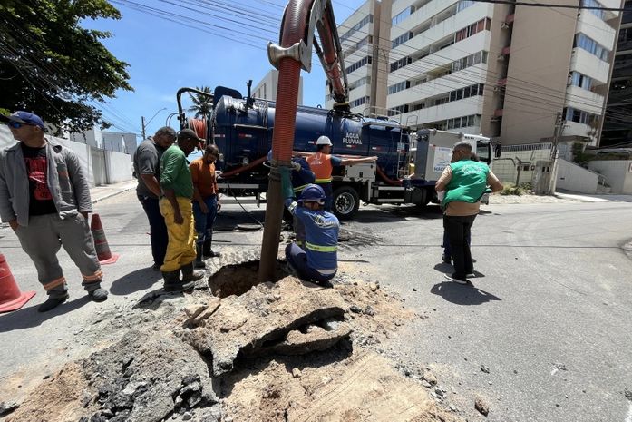 BRK é autuada por ligação clandestina de esgoto na Ponta Verde 