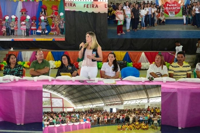 Prefeita de Batalha/AL, Marina Dantas comada abertura da Feira Literária