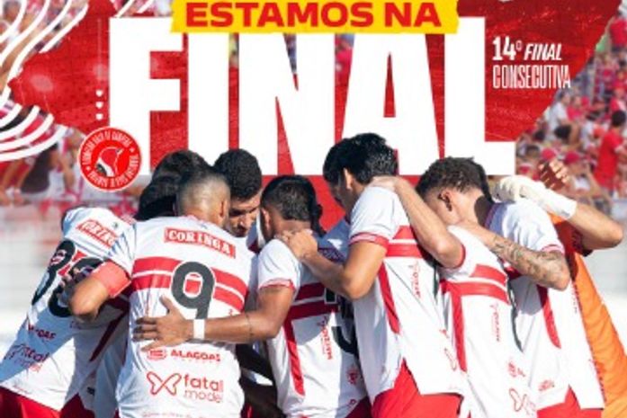 14ª final seguida: CRB vence Penedense novamente e avança à final do Campeonato Alagoano 2025