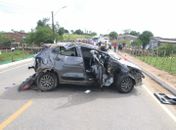 Polícia Científica aponta que carro capotou antes de atingir a motocicleta em Feira Grande