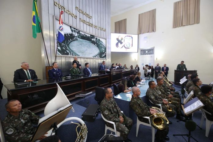 Por iniciativa de Cabo Bebeto, ALE homenageia 80 anos das vitórias da FEB na 2ª Guerra