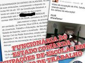 Funcionária pública incita jovens a ocuparem escolas, segundo denúncia 