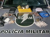 PM faz apreenção de drogas e armas de fogo, e registra tentativa de homicídio e violência doméstica em Maceió e no interior