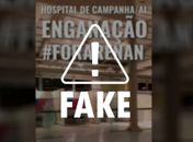 É falso vídeo narrando que Hospital de Campanha do Jaraguá não possui respiradores