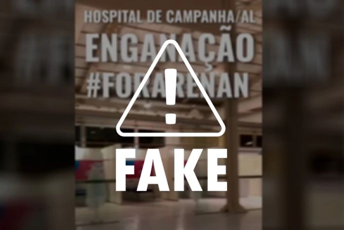 É falso vídeo narrando que Hospital de Campanha do Jaraguá não possui respiradores