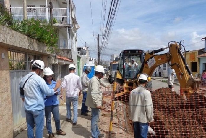 Arsal fiscaliza obras de interligação de gasoduto na Ponta da Terra