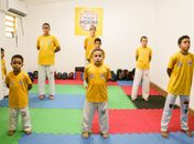 Projeto Ronda Mirim Corações da Paz leva sete atletas ao Campeonato Alagoano de Taekwondo

