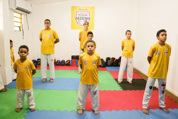 Projeto Ronda Mirim Corações da Paz leva sete atletas ao Campeonato Alagoano de Taekwondo