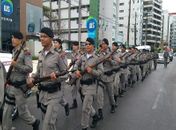 Academia da PM realiza marcha de 12 km na orla de Maceió