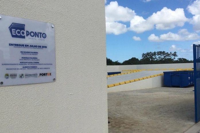 Ecopontos são alternativa à população para fazer o descarte correto de resíduos