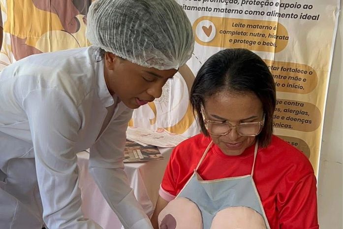 Prefeitura de Santana do Mundaú realizou diversas ações em comemoração ao Agosto Dourado e Lilás