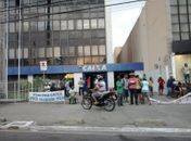 Princípio de incêndio suspende atividades em agência da Caixa no Farol
