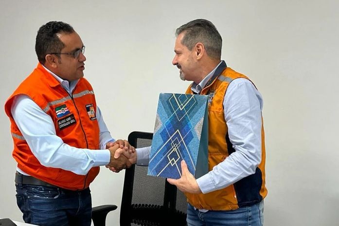 Defesa Civil vai para Blumenau conhecer aplicativo de monitoramento de chuvas e alertas