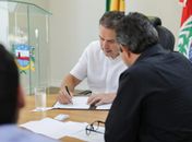 Governador assina ordem de serviço para implantar sistema de irrigação no Bálsamo