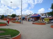 Praça central do município de Anadia