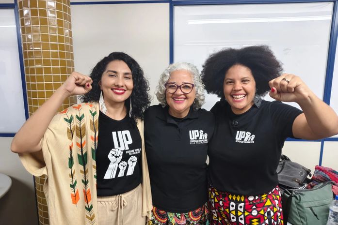 Candidata à Vice-Presidência pela UP, Raquel Brício cumpre agenda de campanha em Maceió nesta sexta-feira (25)