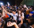 Multidão participa de grande caminhada com Marina JHC em Flexeiras

