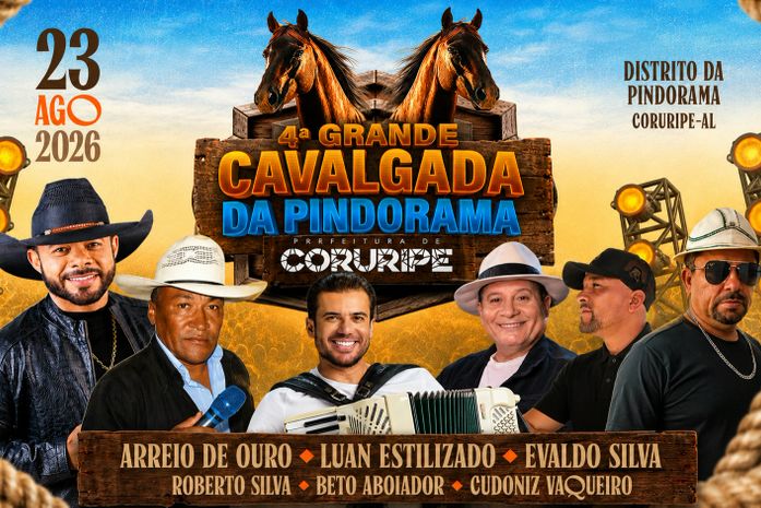 4ª Grande Cavalgada da Pindorama reúne tradição e música neste domingo (23)
