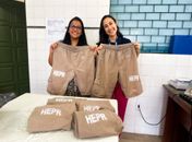 Roupa sustentável: Equatorial e Hospital Portugal Ramalho inovam e transformam uniformes inservíveis em fardamentos para pacientes psiquiátricos
