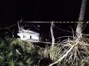 Capotamento na AL 101 Sul próximo da Praia do Gunga resulta na morte de dois jovens 