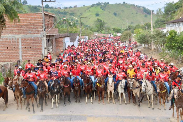 Santana do Mundaú: 3ª edição da Cavalgada Mundaú de Cara Nova reúne multidão