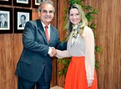 Otávio Lessa e Rosa Maria
