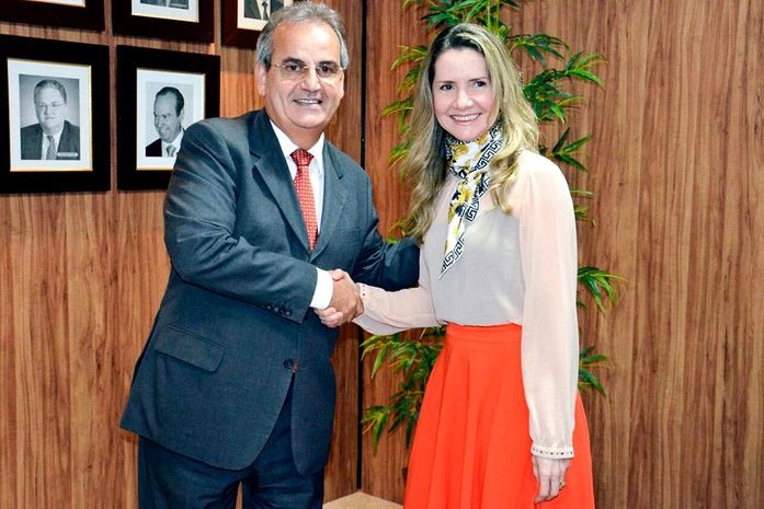 Otávio Lessa e Rosa Maria