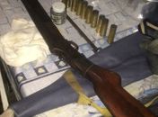 Arma apreendida durante operação