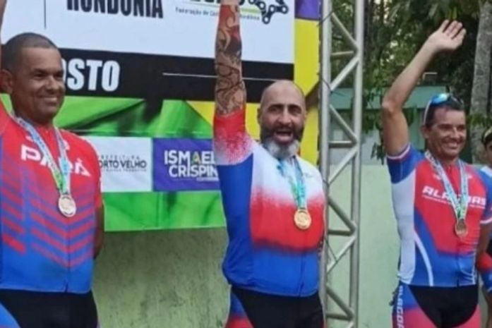 Ciclista de Arapiraca vai a Rondônia e conquista medalha na Copa Norte/Nordeste