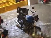 Fortes chuvas provocam alagamentos em Santana do Ipanema e mulher é socorrida após crise de ansiedade; veja vídeo