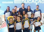 Acelera na educação: Prefeito de Santana do Mundaú assina OS para reforma de escola e apresenta novos fardamentos, mochilas e kits escolares
