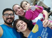 Daniel Gerbase e familiares