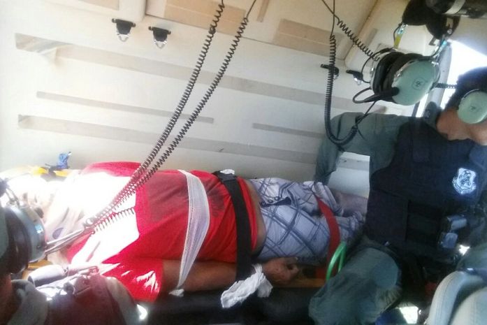 Acidente deixou dois feridos