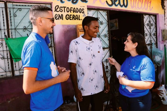 Iniciativa empolgou a todos envolvidos na ação que beneficiou dezenas de Micro Empreendedores Individuais