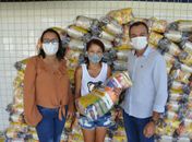 Assistência Social de Anadia entrega 300 cestas básicas à população