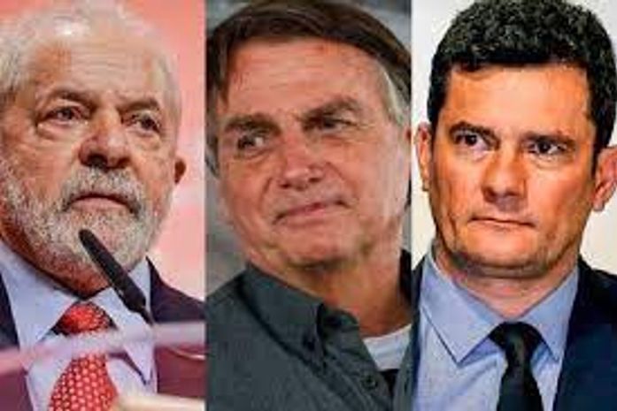 Lula, Bolsonaro e Moro disputam Presidência da República em 2022