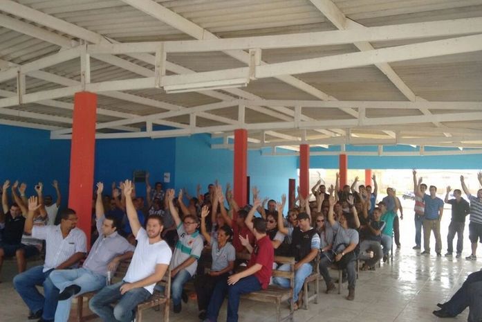 Assembleia dos agentes penitenciários