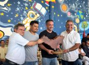 Prefeito George Clemente reinaugura maior escola de São Miguel dos Campos